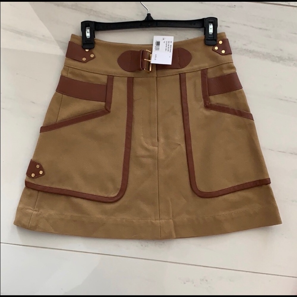 Derek Lam 10 Crosby Belted Mini